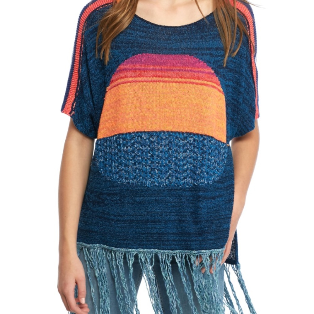 Free People Fringe Sweater